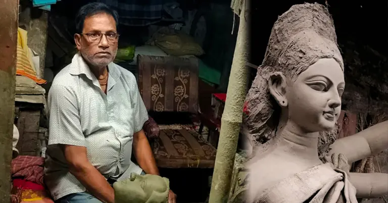 শম্ভু দাশ ও তার তৈরি প্রতিমা